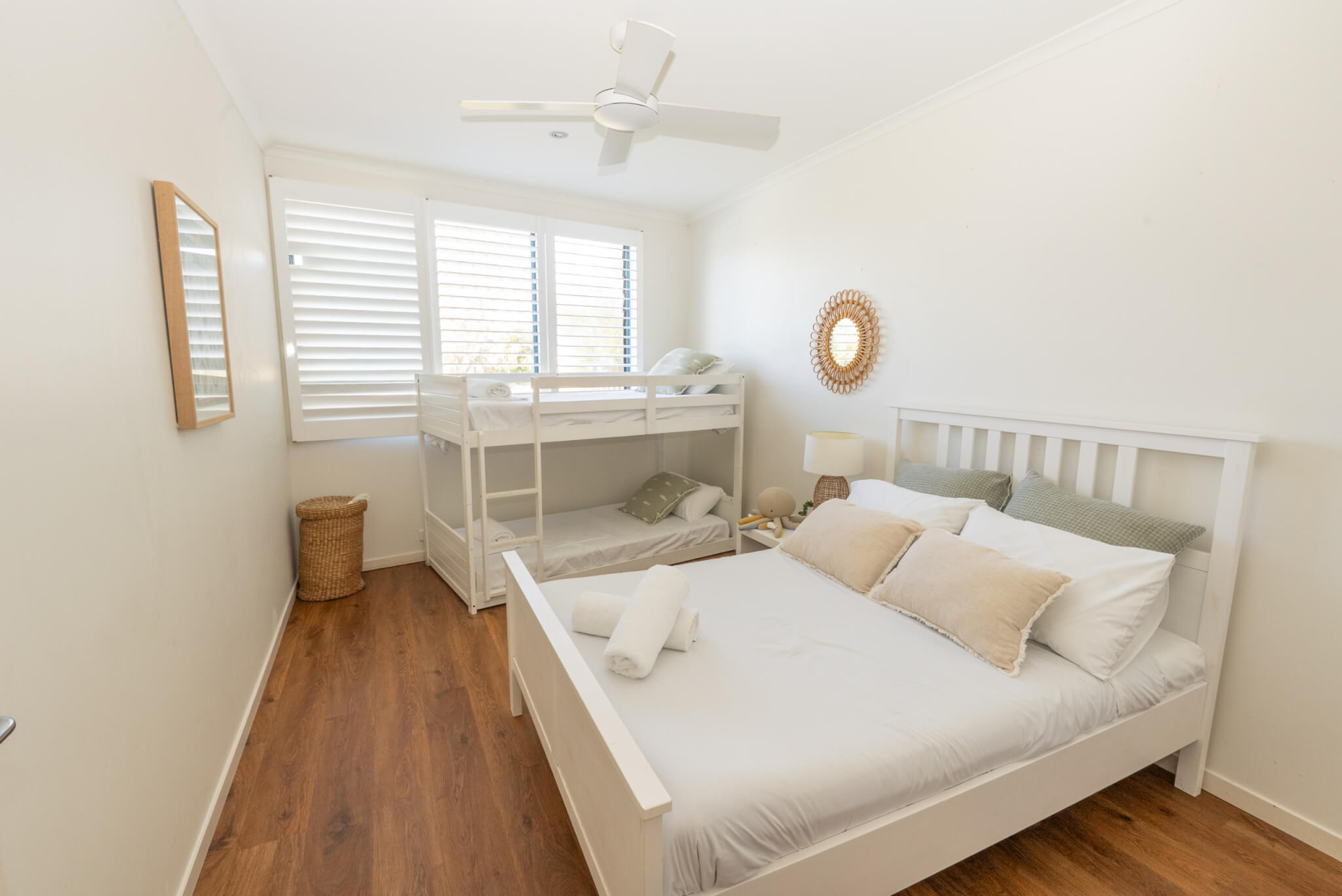 Family bedroom with spacious layout and bright interior
