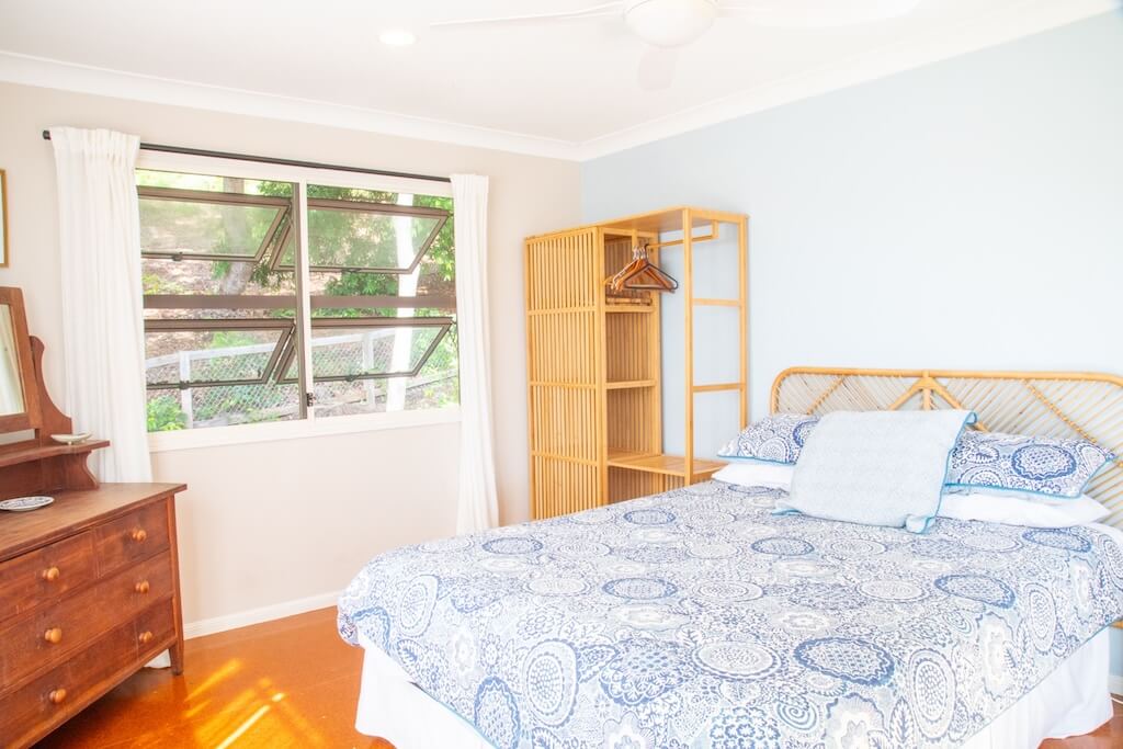 Tramican Bright bedroom with huge windows