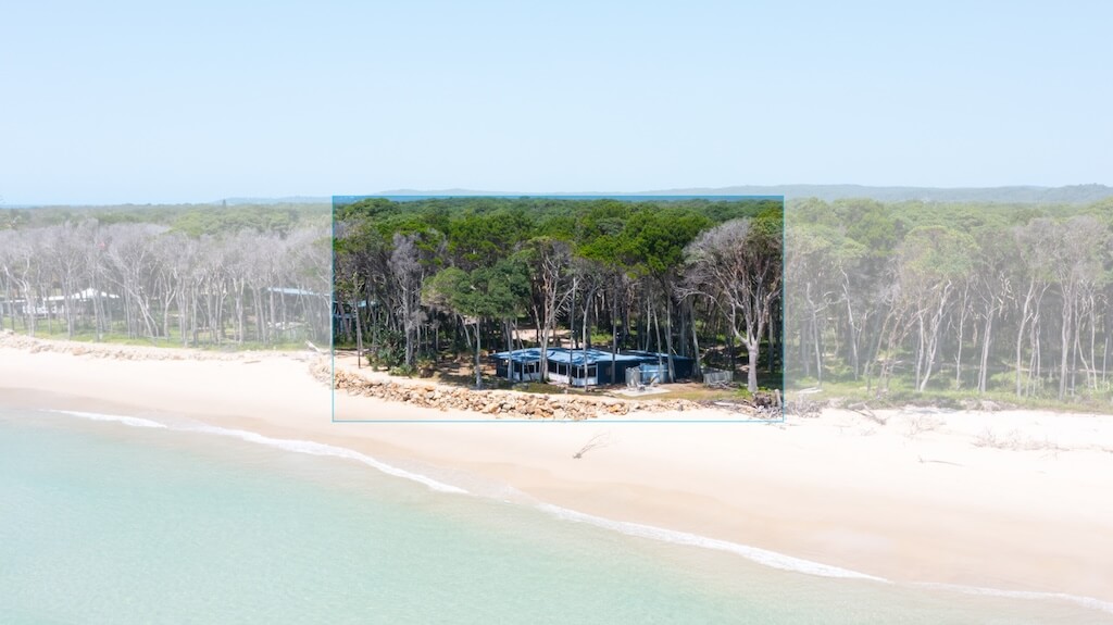 Old Ballow beach shore line