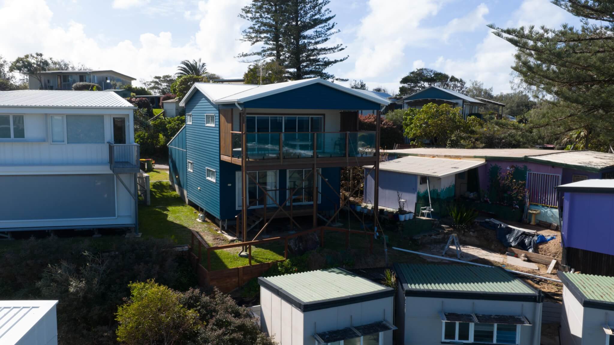 Coastal home accommodation exterior Stradbroke Island Coastal Homes